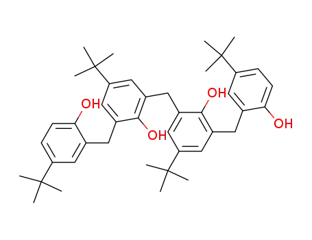 2-<3-<3-(5-tert-Butylsalicyl)-5-tert-butylsalicyl>-5-tert-butylsalicyl>-4-tert-butylphenol