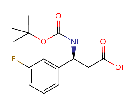 (R)-N-BOC-3-(M-FLUOROPHENYL)-BETA-ALANINE