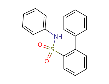Molecular Structure of 40182-08-9 ([1,1'-Biphenyl]-2-sulfonamide, N-phenyl-)