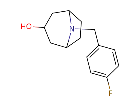 8-Azabicyclo[3.2.1]octan-3-ol, 8-[(4-fluorophenyl)methyl]-