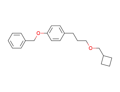 1-Benzyloxy-4-(3-cyclobutylmethoxy-propyl)-benzene