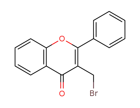 4H-1-Benzopyran-4-one, 3-(bromomethyl)-2-phenyl-
