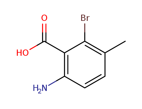 Benzoic acid,6-amino-2-bromo-3-methyl-