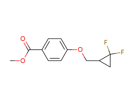 Benzoic acid, 4-[(2,2-difluorocyclopropyl)methoxy]-, methyl ester