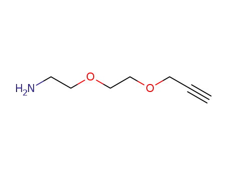 Molecular Structure of 944561-44-8 (H2N-PEG2-Propyne)