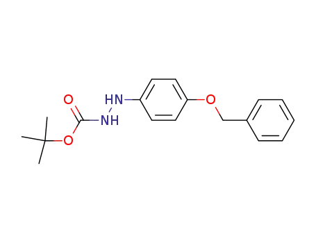 4-benzyloxy-(N-tert-butoxycarbonyl)phenylhydrazine