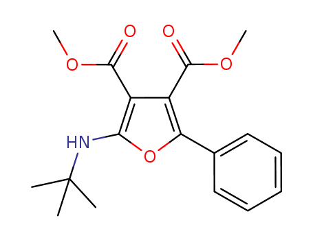 3,4-FURANDICARBOXYLIC ACID 2-[(TERT-BUTYL)AMINO]-5-PHENYL-,3,4-DIMETHYL ESTER