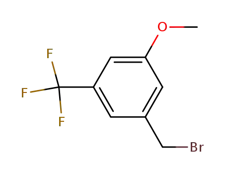 1-(Bromomethyl)-3-methoxy-5-(trifluoromethyl)benzene, 3-(Bromomethyl)-5-(trifluoromethyl)phenyl methyl ether