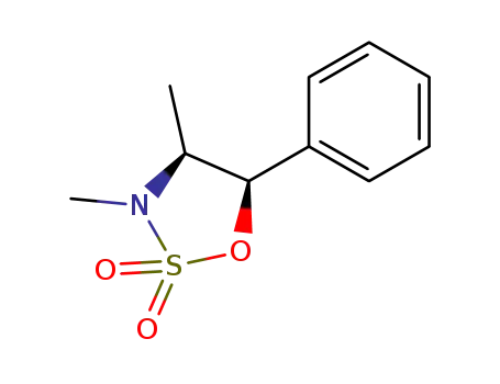 N-methyl-(4S)-methyl-(5R)-phenyl-1,2,3-oxathiazolidine S,S-dioxide