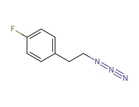 Molecular Structure of 823189-01-1 (Benzene, 1-(2-azidoethyl)-4-fluoro-)