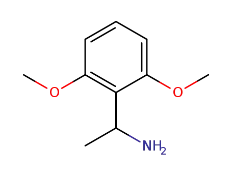 Molecular Structure of 121083-00-9 (1-(2,6-dimethoxy-phenyl)-ethylamine)