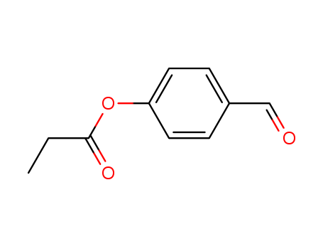 Benzaldehyde,4-(1-oxopropoxy)-