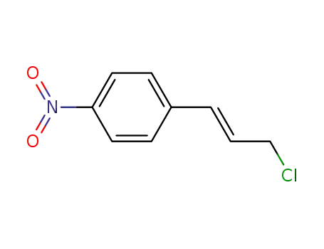 Molecular Structure of 71269-07-3 (3-(4-nitrophenyl)-2-propenyl chloride)