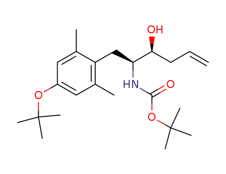 [1-(4-tert-butoxy-2,6-dimethyl-benzyl)-2-hydroxy-pent-4-enyl]-carbamic acid tert-butyl ester