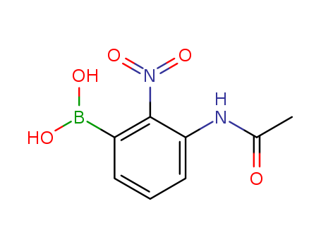 Boronic acid,B-[3-(acetylamino)-2-nitrophenyl]-