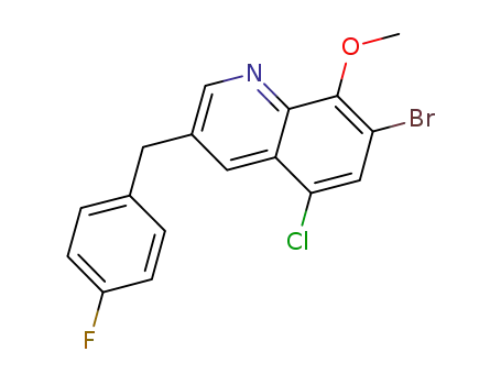 C<sub>17</sub>H<sub>12</sub>BrClFNO