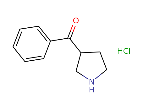 Methanone, phenyl-3-pyrrolidinyl-, hydrochloride
