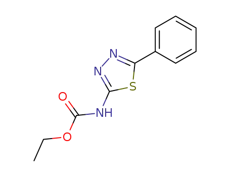 Ethyl (5-phenyl-1,3,4-thiadiazol-2-yl)carbamate