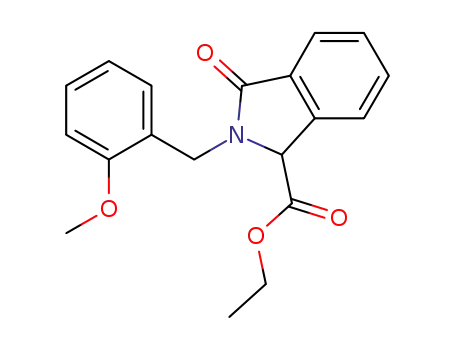 ethyl 2-(2-methoxybenzyl)-3-oxoisoindoline-1-carboxylate
