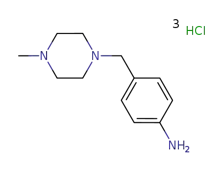 4-[(4-메틸-1-피페라지닐)메틸]-벤제나민 삼수화염