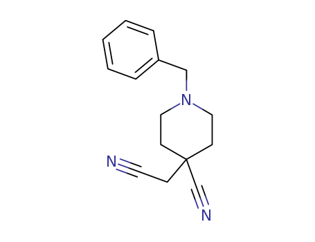 1-Benzyl-4-cyanomethylpiperidine-4-carbonitrile cas  86945-27-9