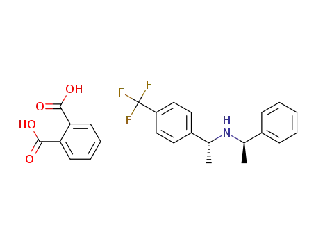 (R)-1-페닐-N-((R)-1-(4-(트리플루오로메틸)페닐)에틸)에탄민프탈레이트