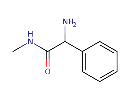 Molecular Structure of 93782-07-1 (2-amino-N-methyl-2-phenylacetamide)