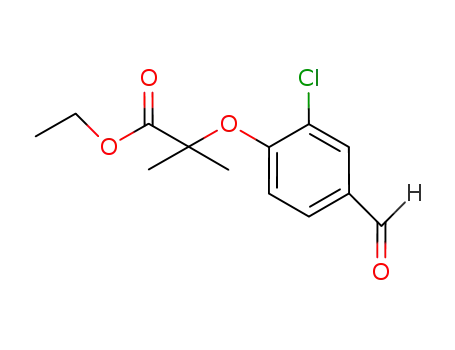 ETHYL-2-METHYL-2-( (2-CHLORO-4-FORMYL) PHENOXY) PROPANOATE