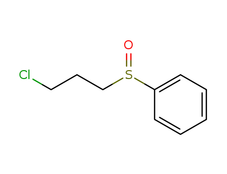 Molecular Structure of 13033-58-4 (3-Chloropropyl Phenyl Sulfoxide)