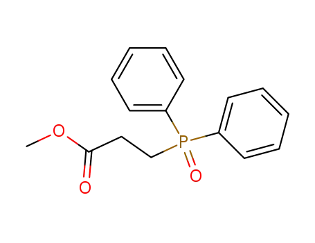 3-(Diphenylphosphinyl)propionic acid methyl ester
