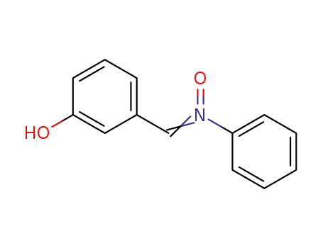 Molecular Structure of 19865-56-6 (3-{[oxido(phenyl)-lambda~5~-azanylidene]methyl}phenol)