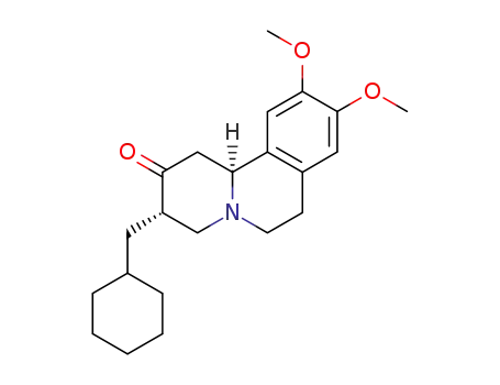 3-(cyclohexylmethyl)-9,10-dimethoxy-3,4,6,7-tetrahydro-1H-pyrido[2,1-a]isoquinolin-2(11bH)-one