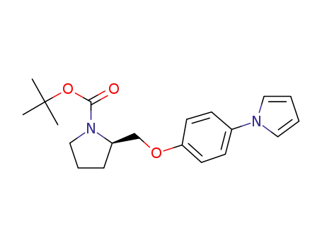 (R)-2-(4-Pyrrol-1-yl-phenoxymethyl)-pyrrolidine-1-carboxylic acid tert-butyl ester