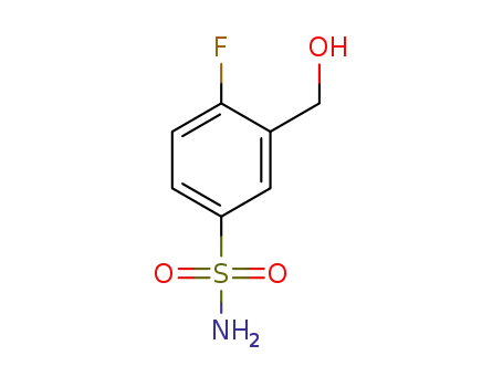 4-fluoro-3-(hydroxymethyl)benzenesulfonamide