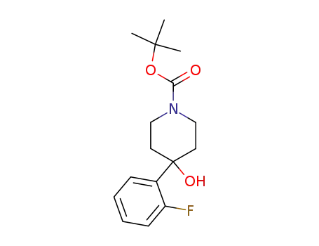 1-N-BOC-4-(2-FLUOROPHENYL)-4-HYDROXYPIPERIDINE