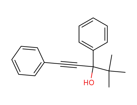 Benzenemethanol, a-(1,1-dimethylethyl)-a-(phenylethynyl)-