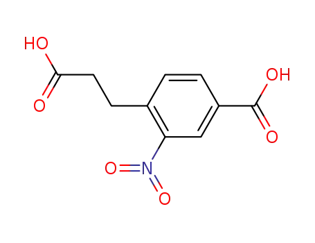 3-(4-carboxy-2-nitro-phenyl)-propionic acid