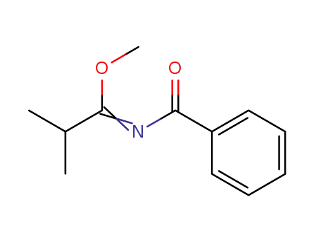 Propanimidic acid, N-benzoyl-2-methyl-, methyl ester