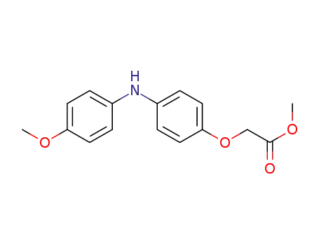 Acetic acid, [4-[(4-methoxyphenyl)amino]phenoxy]-, methyl ester