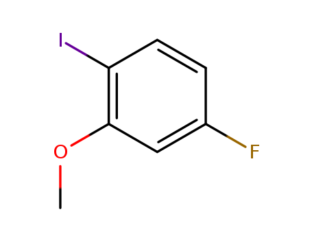 5-fluoro-2-iodo-anisole cas no. 450-90-8 98%