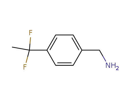 4-(1,1-difluoroethyl)- Benzenemethanamine