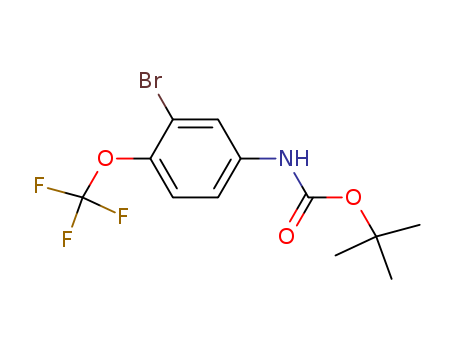 tert-butyl (3-bromo-4-(trifluoromethoxy)phenyl)carbamate