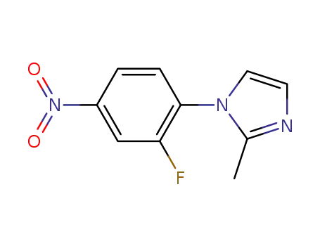 3-Fluoro-4-(2-methyl-imidazol-1-yl)nitrobenzene