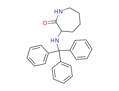 2H-Azepin-2-one, hexahydro-3-[(triphenylmethyl)amino]-
