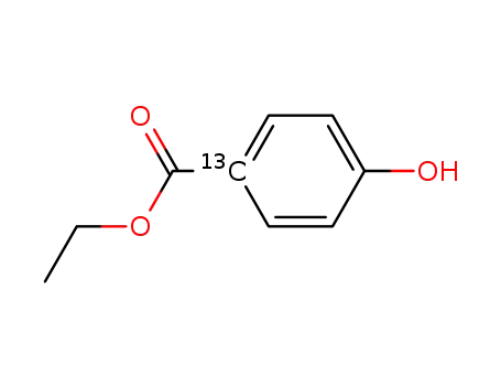 ethyl 4-hydroxy[1-<sup>13</sup>C]benzoate