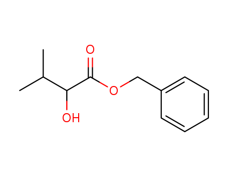 Butanoic acid, 2-hydroxy-3-methyl-, phenylmethyl ester