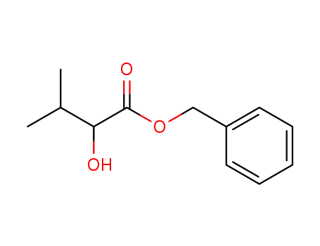 Butanoic acid, 2-hydroxy-3-methyl-, phenylmethyl ester
