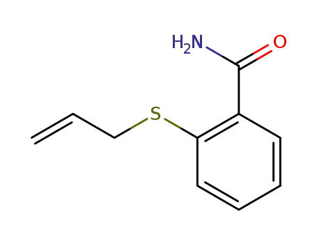 Molecular Structure of 52370-18-0 (2-allylsulfanyl-benzamide)