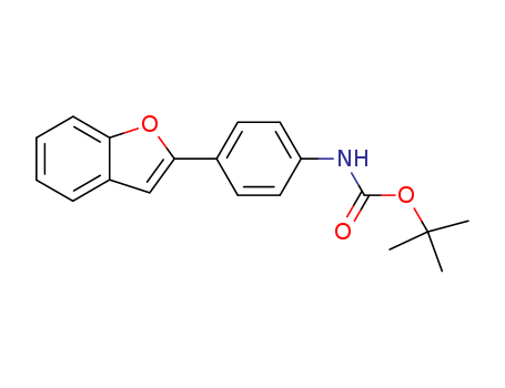 Carbamic acid, [4-(2-benzofuranyl)phenyl]-, 1,1-dimethylethyl ester