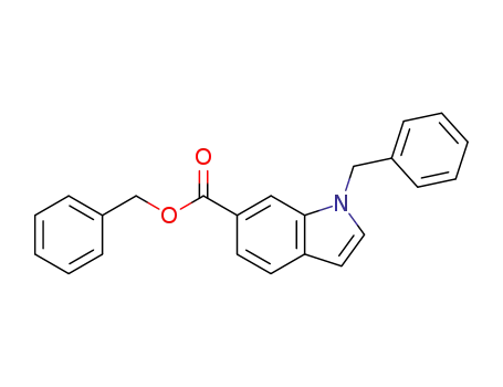 benzyl (1-benzyl)indole-6-carboxylate